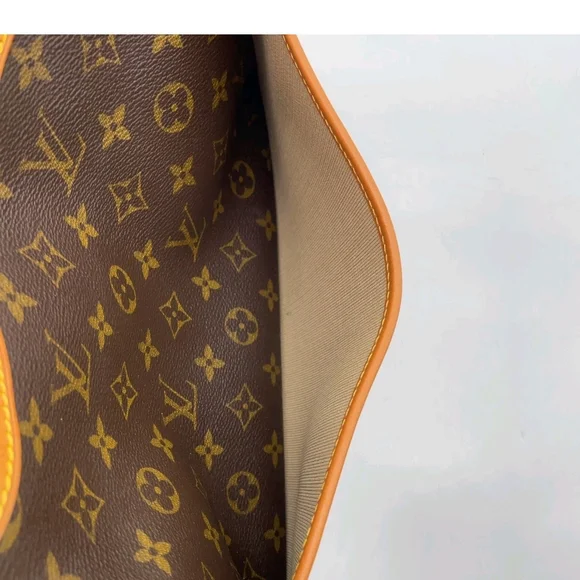 Auth Louis Vuitton Monogram Deauville Handbag W/DustBag - Picture 14 of 16